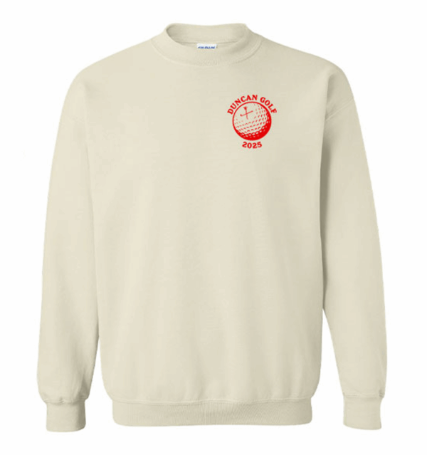 DUNCAN GOLF GILDAN SWEATSHIRT PRE-ORDER